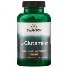  Swanson L-Glutamine  500  100 