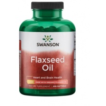  Swanson Efa Flaxseed Oil MD/ORG1 200 