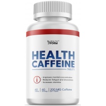 Энергетик Health Form Caffeine 200 мг 60 таблеток