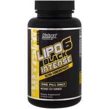 Жиросжигатель Nutrex Lipo-6 Black INTENSE Ultra Concentrate 60 капсул