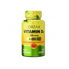  Orzax Vitamin D-3 5000 360 