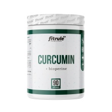  FitRule Curcumin+Bioperina 90 