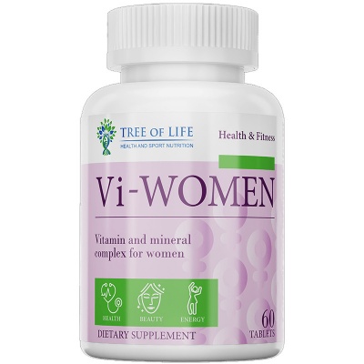 Витамины Life Vi Women 800 мг 60 таблеток