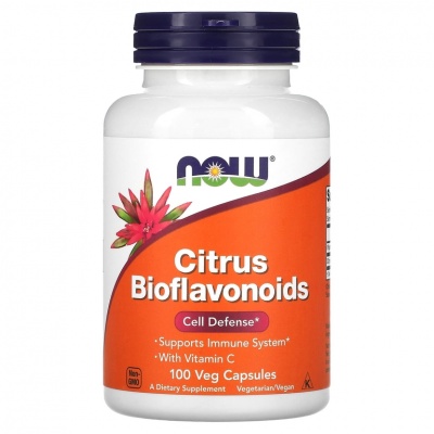 Витамины NOW Citrus Bioflavonoids 100 капсул
