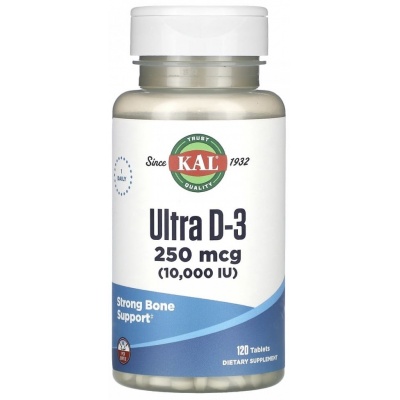 Витамины KAL Ultra D-3 10000 120 таблеток
